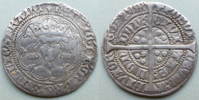 Henry VI annulet issue groat London Henry VI annulet issue groat London